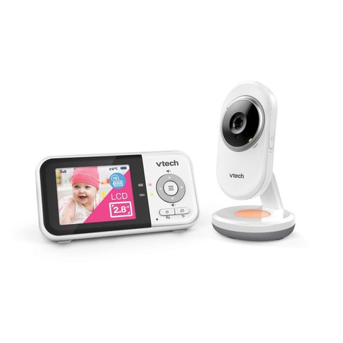 Moniteur bébé caméra kikido,babyphone,ecoute bébé vidéo, caméra de  surveillance sans fil, vox mode IKI-603-babyphone - Conforama